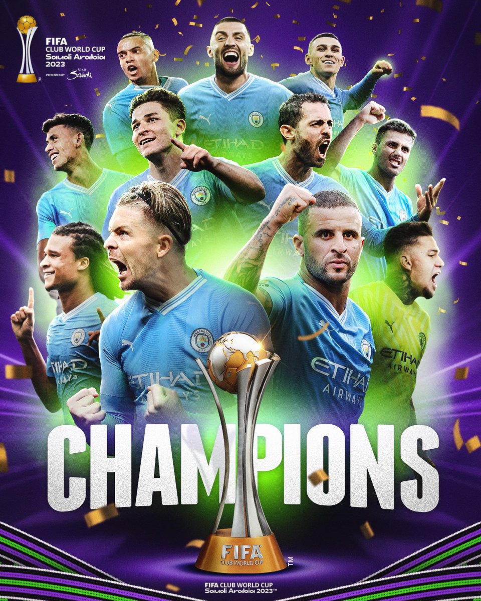 Champions. @ManCity | #ClubWC