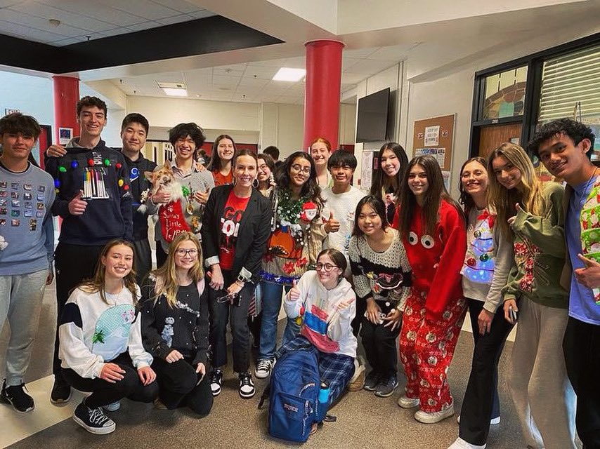 #FeatureFriday is #APEnvironmentalScience!

AP Environmental Science had the 8th annual Ugly Upcycled Sweater party! 

#APenvironmental is on Thur, May 9th & they're ready to rock
#UglySweater #UglySweaterParty
#UglySweaters 
#Upcycling
#QOHS #QOpride #QOAPs #QuinceOrchardHS