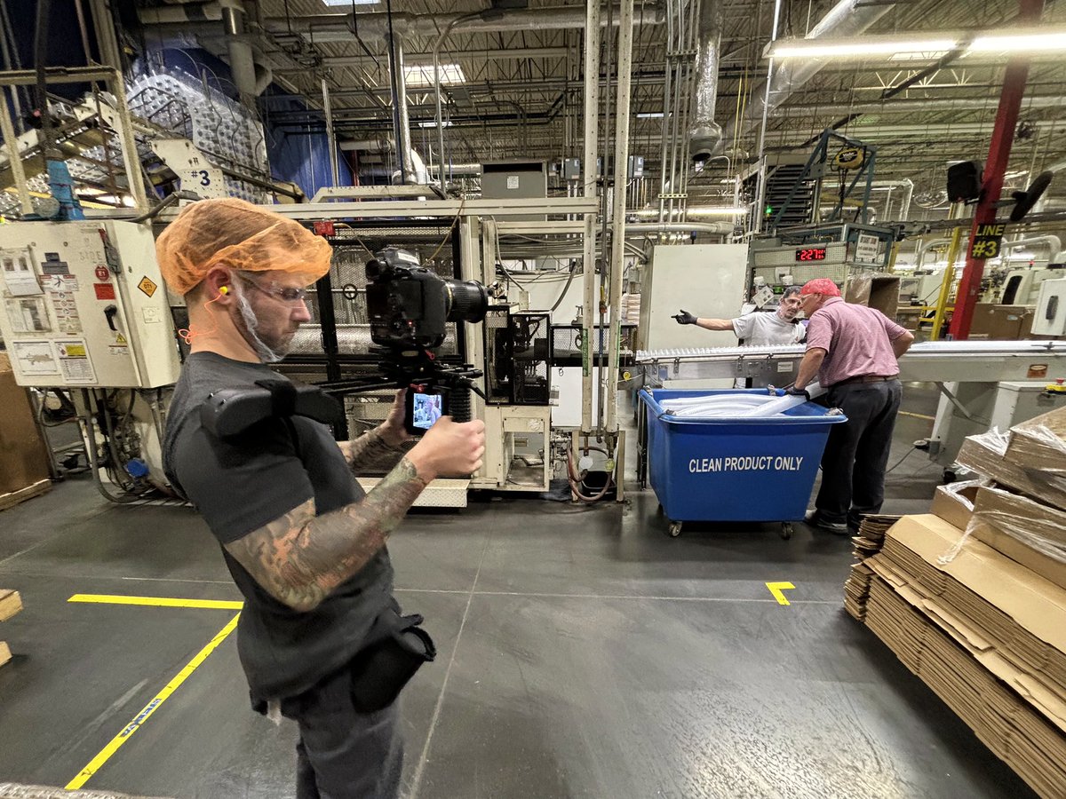 We’re wrapping up the year with a manufacturing video shoot in Kentucky. We can’t wait to share the finished product in 2024!