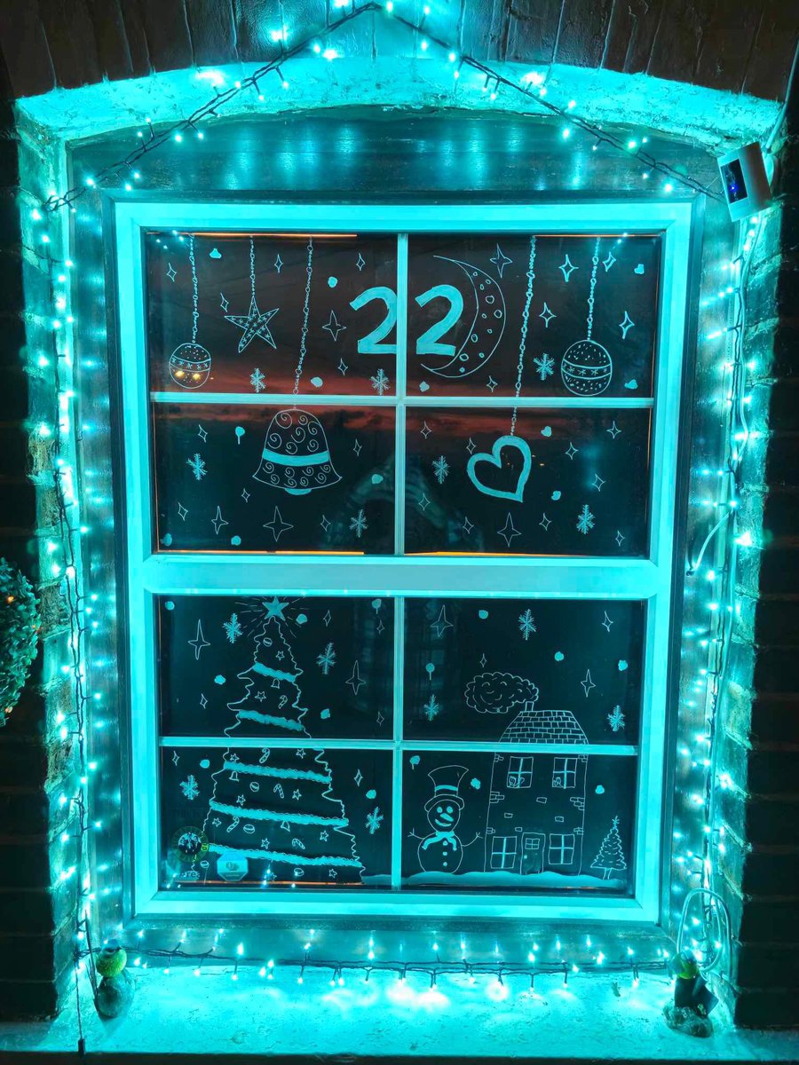 Friday 22nd December & our twenty second night of #AdventWindows Lots of great details in tonight’s festive window in Cadney. Saturday night is Main St Howsham. And our penultimate #AdventWindow #LincsConnect @lincsblogger