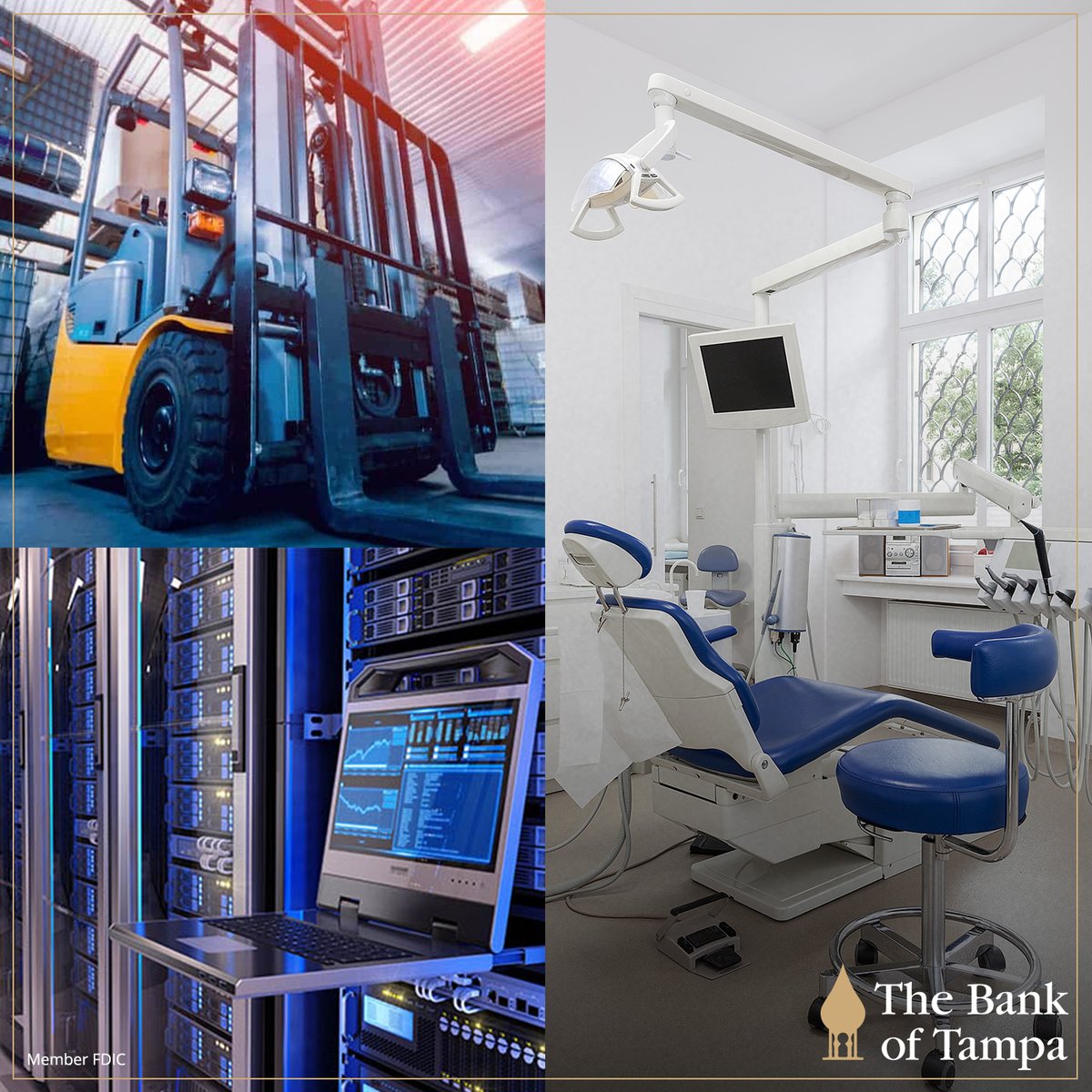 We can give your business the capital you need to make your next move. From construction and manufacturing equipment to medical equipment and more—whatever your needs may be, we can help find a solution. #EquipmentFinancing #CommercialBanking