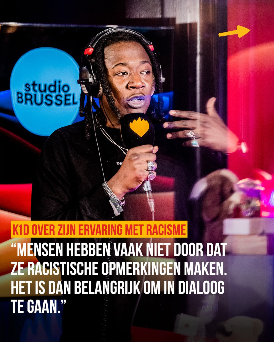 Tijdens @DeWarmsteWeek kwam rapper K1D langs om zijn ervaring met discriminatie te delen, iets waar hij van jongs af aan al mee te maken krijgt.