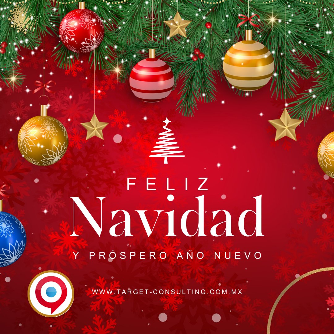 targetconsult_'s tweet photo. El equipo de #TargetConsulting les deseamos a todos nuestros clientes y amigos #FelicesFiestas 🎄✨ https://t.co/d2dpb0Bo6p