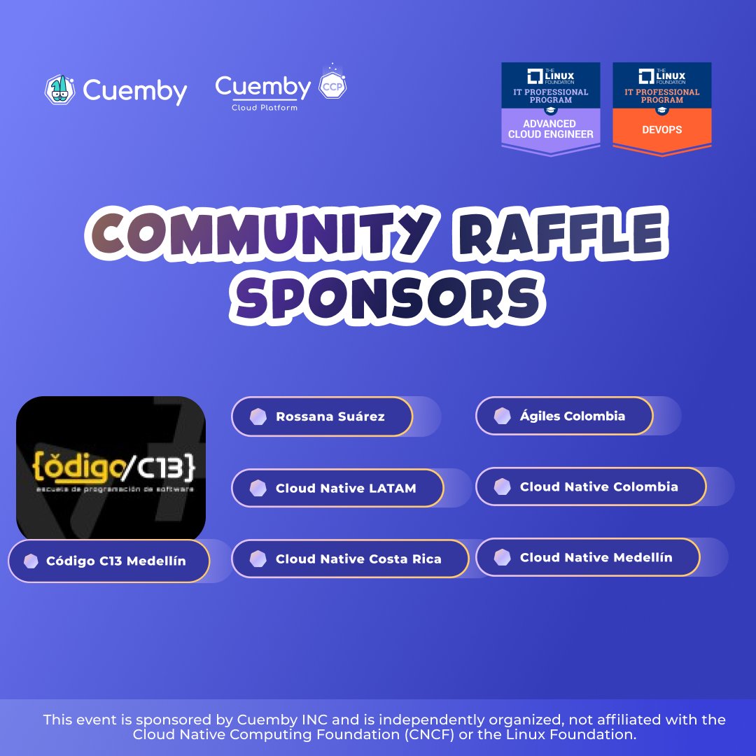 A heartfelt thanks to our regional and international communities that rallied behind us during the Bootcamp Raffle! 🌍❤️ Your support has been truly inspiring. Read more!: bit.ly/3Rr04sc #Cuemby #Community #GlobalSupport #Bootcamp #Raffle