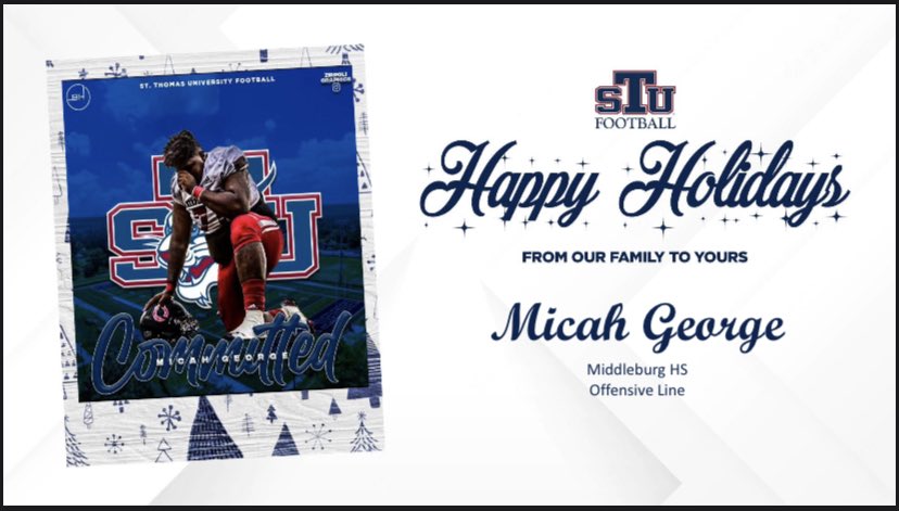 Thank you <a href="/CoachAllshouse/">Trace Allshouse</a> and STU football for the holiday wishes can’t wait to be there for a visit January 16th