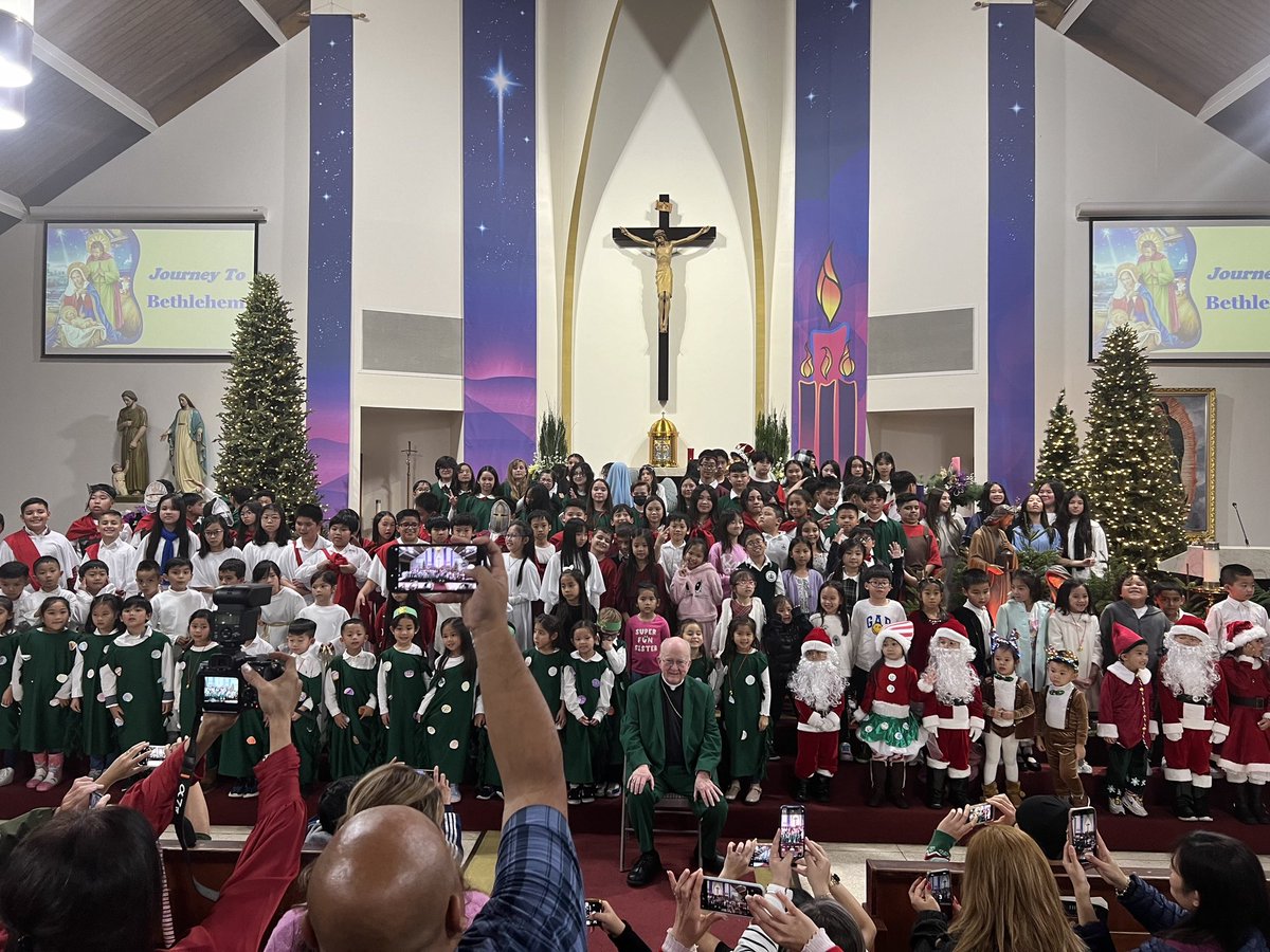 I had a wonderful evening watching the annual Christmas Program at St. Barbara Catholic School Wednesday night!