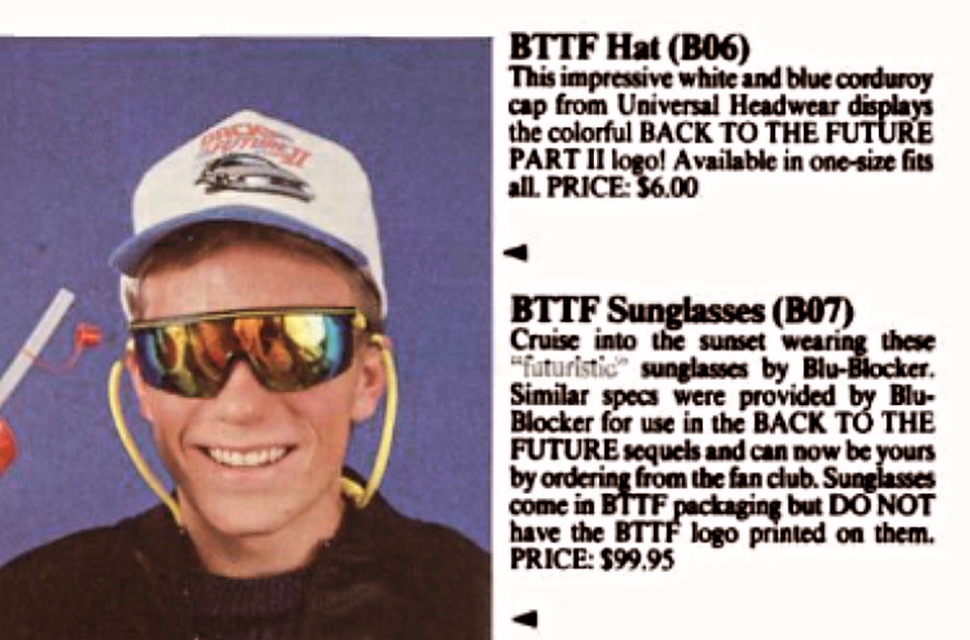 Throwback to our Back to the Future Collab. BluBlocker Bullet Sunmask Reeditions are available on our website for $63. Call that anti inflation.