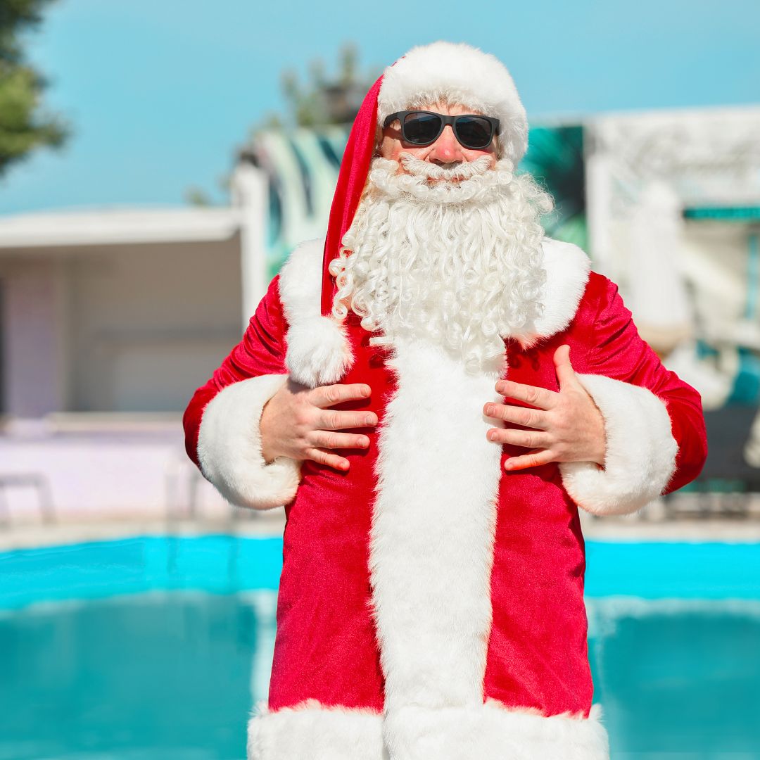 What are your favorite festive ways to enjoy the pool? 🎅🌊 Drop some ideas in the comments! 
.
.
.
#ClassicMarcite #poolresurfacing #poolrenovation #pool #swimmingpool #familyownedbusiness #residentialpool #commercialpool #Jacksonvillepools #Orlandopools