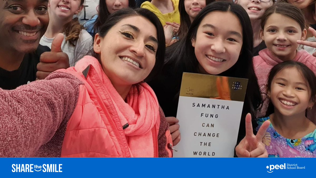 Check out Samantha Fung, a @MississaugaSS student who created Music for Every Child, a program that provides music therapy for students with disabilities across the province as an avenue of learning and a form of expression. We are so #PeelProud of you! sharethesmile.ca/news/samantha-…