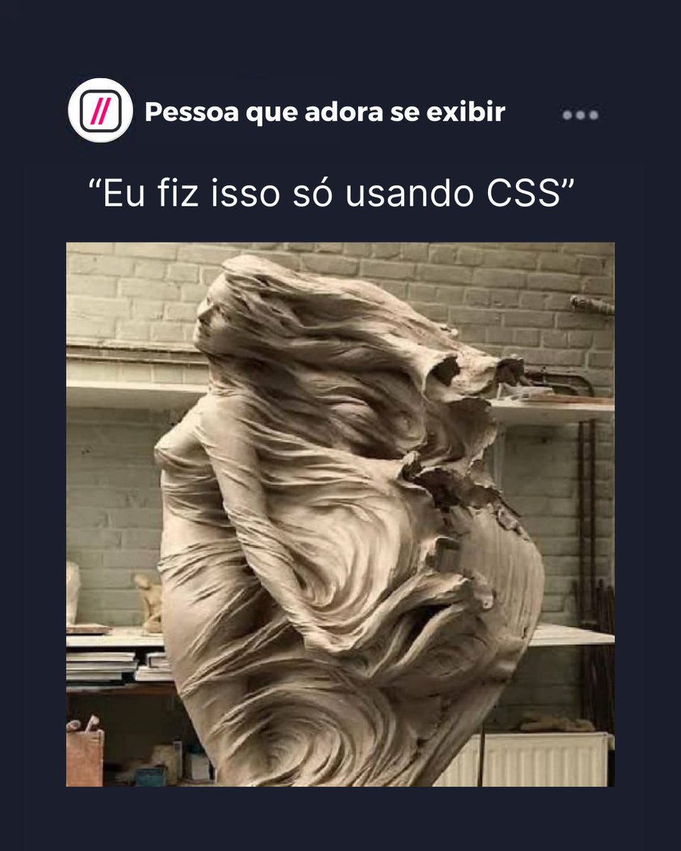 cubosacademy's tweet image. E precisava? 😅
Marque aqui aquela pessoa de Front-end que adora se exibir.
#cubosacademy #tech #tecnologia #programacao #educacaooemtecnologia #aprenderprogramacao #carreiraemtecnologia #desenvolvimentoweb #programacaobrasil