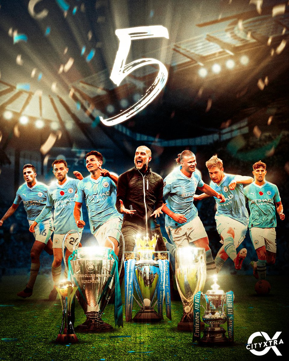 🏆 Premier League Champions
🏆 FA Cup Winners
🏆 UEFA Champions League Winners
🏆 UEFA Super Cup Winners
🏆 FIFA Club World Cup Winners

𝐅𝐈𝐕𝐄 TROPHIES IN 𝐎𝐍𝐄 YEAR: WE'VE WON IT ALL!!!  🥹💙