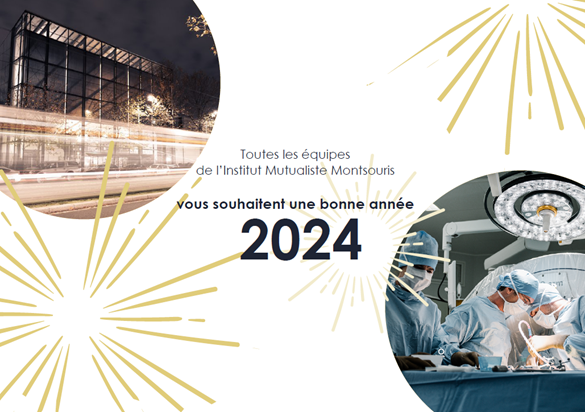Les équipes de l’Institut Mutualiste Montsouris vous remercient de votre confiance, restent à votre disposition pendant les Fêtes et vous souhaitent le meilleur pour 2024 ! 🎉 #bonnesfetes