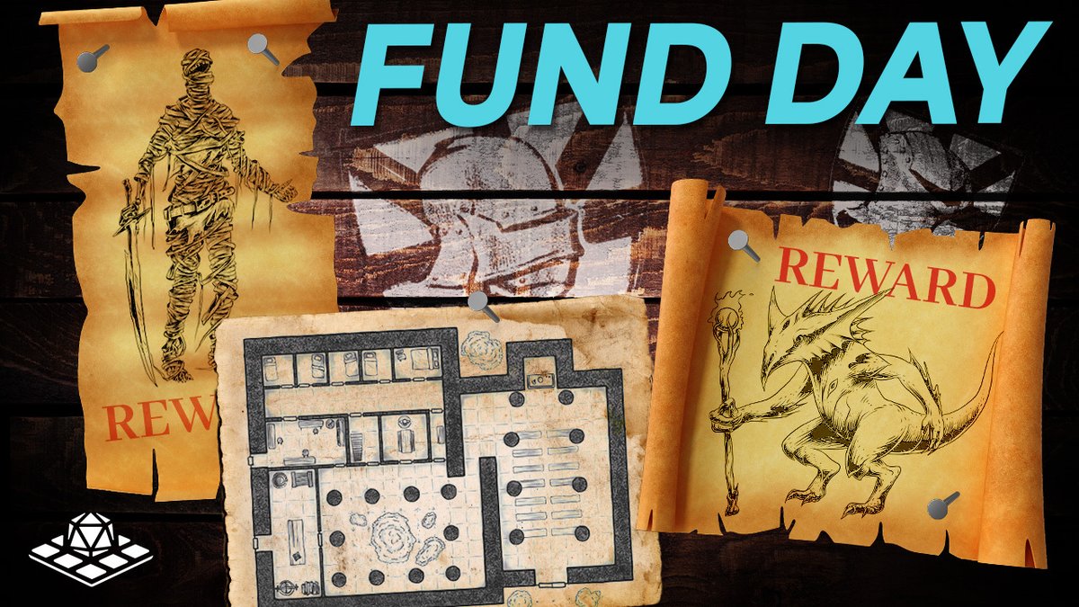 The Bounty Board of Crowdfunding Campaigns | FUND DAY Our #TabletopNews host @sam_voiceover gives us an in-depth look at Beyond the Beasts, The Night Watch, Our Fantasy Town & Cyberpunk Unfolds by @KeyEnigma on #FundDay! youtu.be/tzazzAN6jx8?ut…
