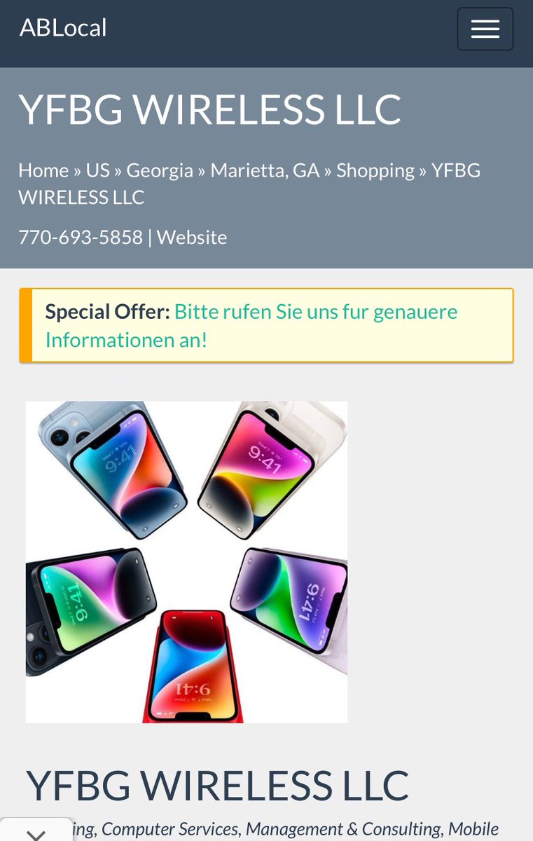 YFBG Wireless LLC is making waves, now featured on 54 major company listings! Our growth is unstoppable. 🚀 Join the momentum! #WirelessInnovation #TechExpansion #BusinessGrowth #InnovationHub #FutureTech #GlobalPresence #MarketLeadership #WirelessRevolution #CompanySuccess