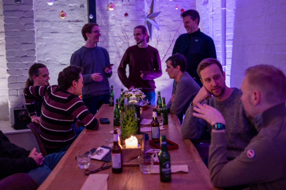 Every year, ROCKFISH Games throws a party for the Hamburg team to celebrate our hard work and successes over a great meal. We gather to raise a glass to honor each other’s achievements and speak to the year's events. Thank you team, for making ROCKFISH Games what we are.