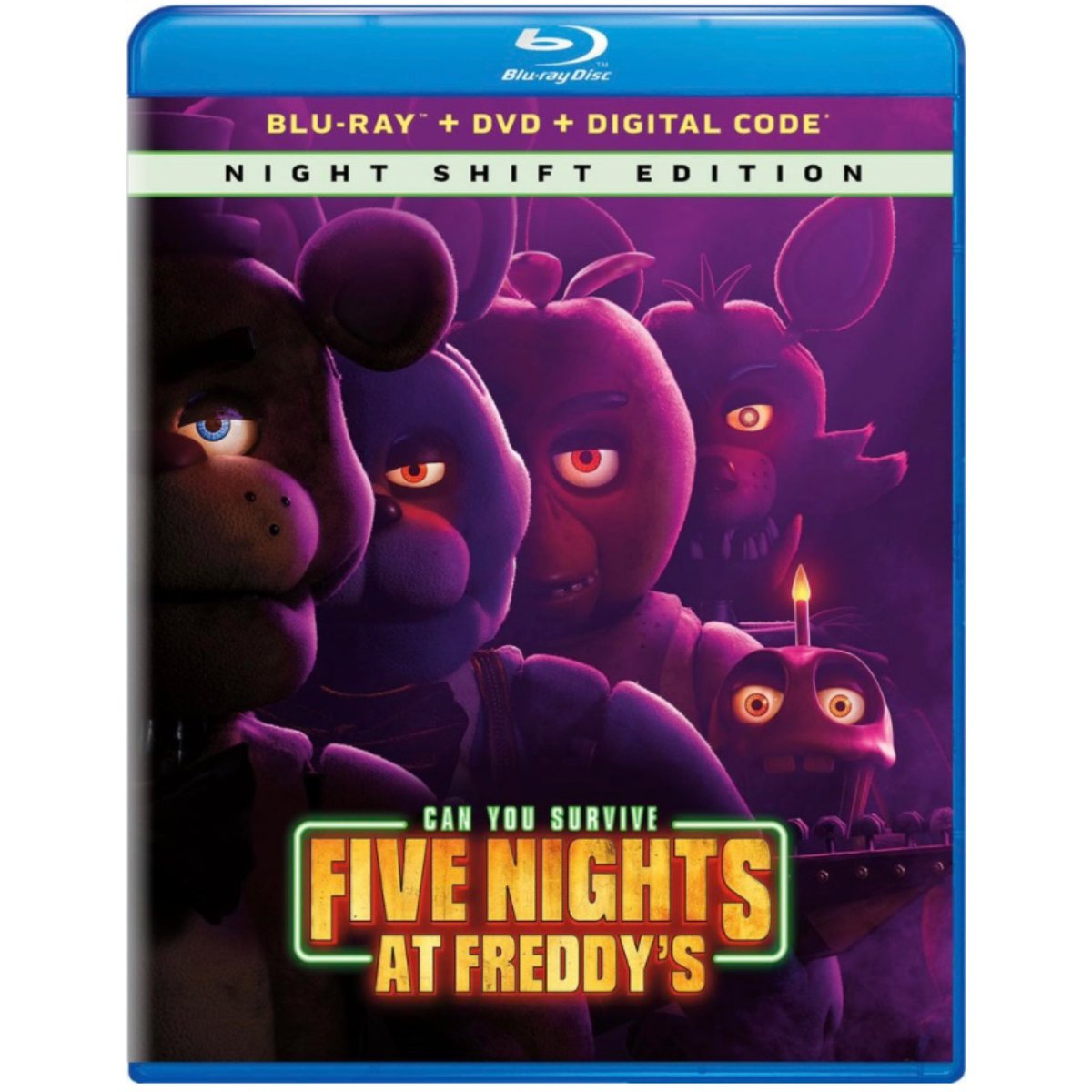 Still time to grab the biggest horror movie of the year for the Faz-Fan in your life!

 #fnaf #fnafmovie #fivenightsatfreddys #puppet #puppets #puppeteer #puppeteers #freddyfazbear #goldenfreddy #fazbearpuppeteer #bluray