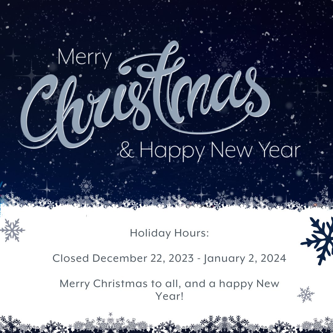 From the whole team here at Westcor, we wish you a Merry Christmas, happy New Year, and all the best for the Christmas break!

We will be taking a few well-deserved days off after Christmas and will be back at it on January 2, 2024.

Thank you all for another incredible year! 🎄