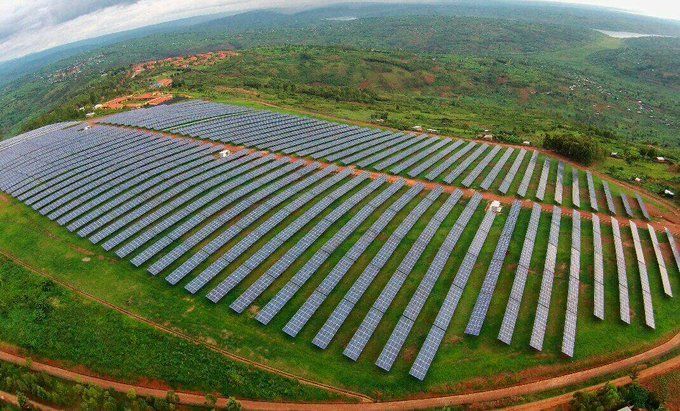MikeHudema's tweet photo. Check out Rwanda's new solar power plant. It created 350 jobs, increased Rwanda's electricity production by 6% and will provide clean energy to 15,000 homes.

We have so many solutions. Implement them. #ActOnClimate 

#climate #energy #renewables #GreenNewDeal https://t.co/01KpDbnYne