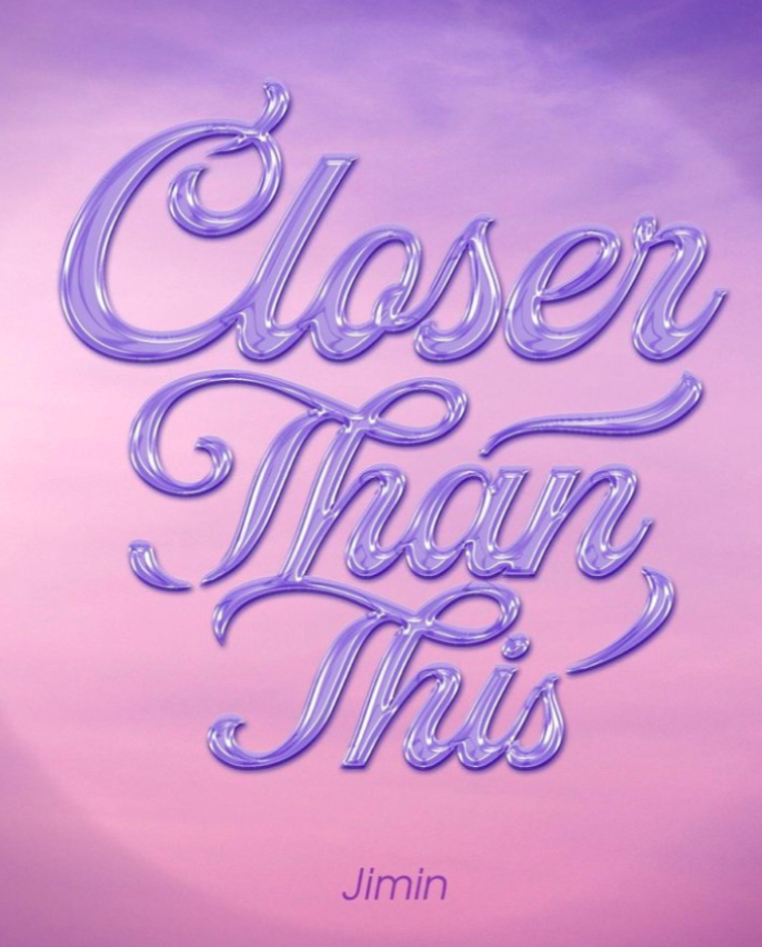 'Closer Than This' by Jimin debuts at #1 on Worldwide Itunes Song chart.