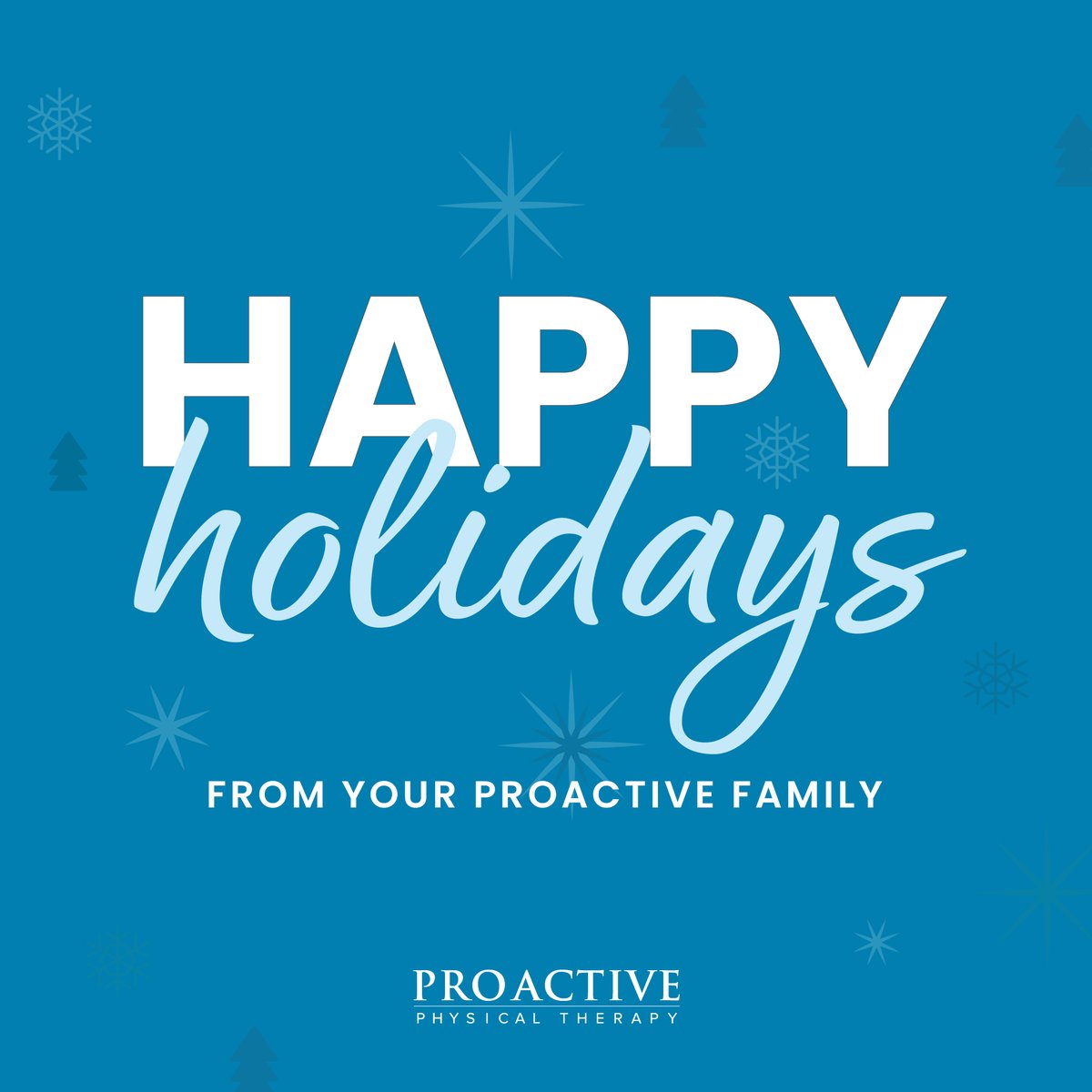 ProActiveAZ's tweet image. ☃️❄️Thank you for trusting us with your health. May your holiday be filled with peace and good cheer!
