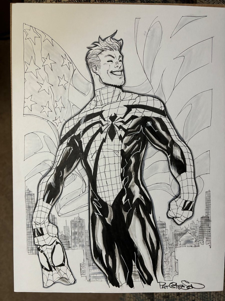 Unmasked Ben Reilly “Spider-Man Beyond” commission from the man who designed the costume, Patrick Gleason. Received this one back in November.

#benreilly #scarletspider #spiderman #spiderverse #comicart #patrickgleason #spidermanbeyond #chasm
