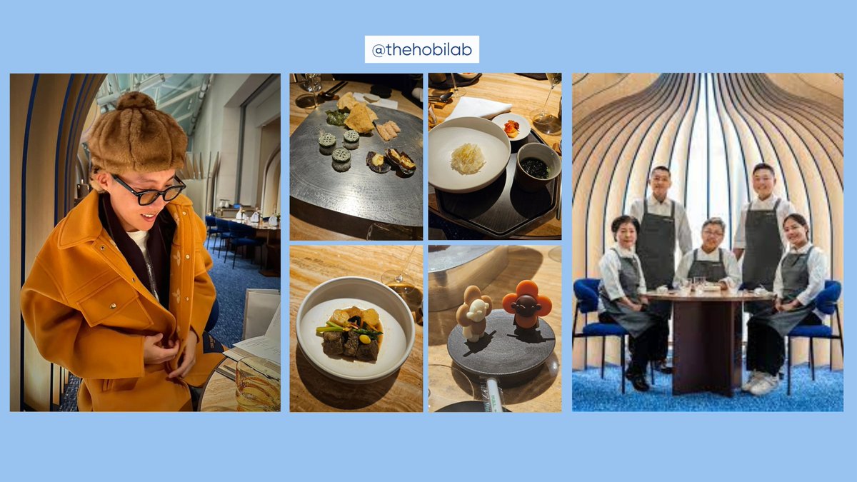 📰| A refeição do #jhope no Woori, novo restaurante pop-up da Louis Vuitton em Seoul, foi feita principalmente por chefs mulheres, a curadoria é liderada por Cho Hee-Sook (centro), conhecida como a madrinha da culinária coreana.

#JHOPExLouisVuitton #제이홉 
(© thehobilab)