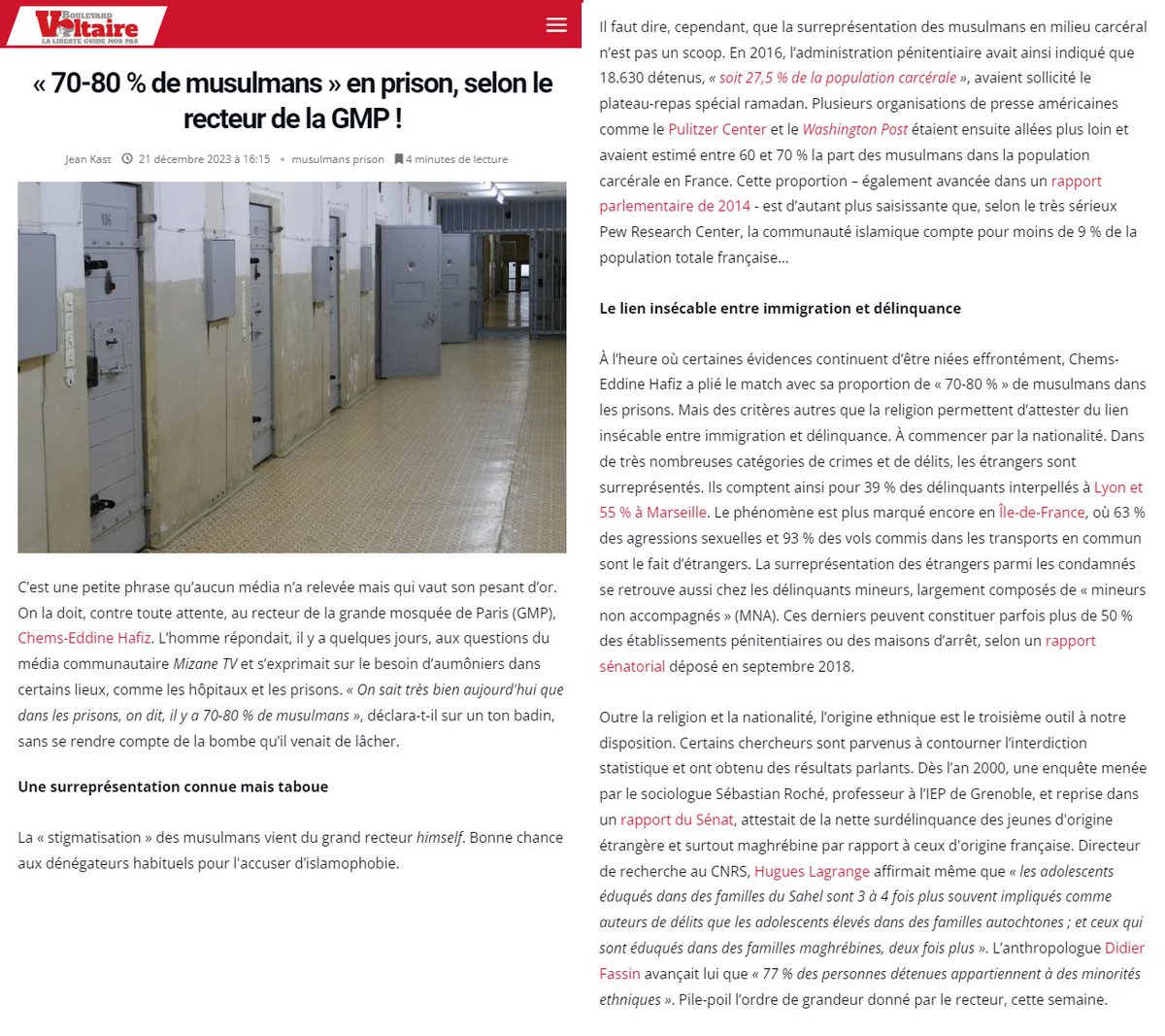 @benoithamon @SudRadio @SINGA_FRANCE Et 40 % des doctorants en France sont étrangers et la plupart de nos compatriotes immigrés dans des prisons sont des Docteurs, Acupuncteurs et Chercheurs. Beaucoup de gens d'extrême-droite ne le savent pas. Il n'y a que des militants de #gauche instruits qui savent cette réalité.