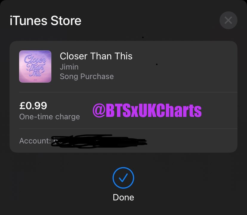 Can you match with us ?? BUY “CLOSER THAN THIS” ON 🇬🇧ITUNES @ukarmyfunds is available to provide funds!! #CloserThanThis #jimin #지민 #Jimin_CloserthanThis