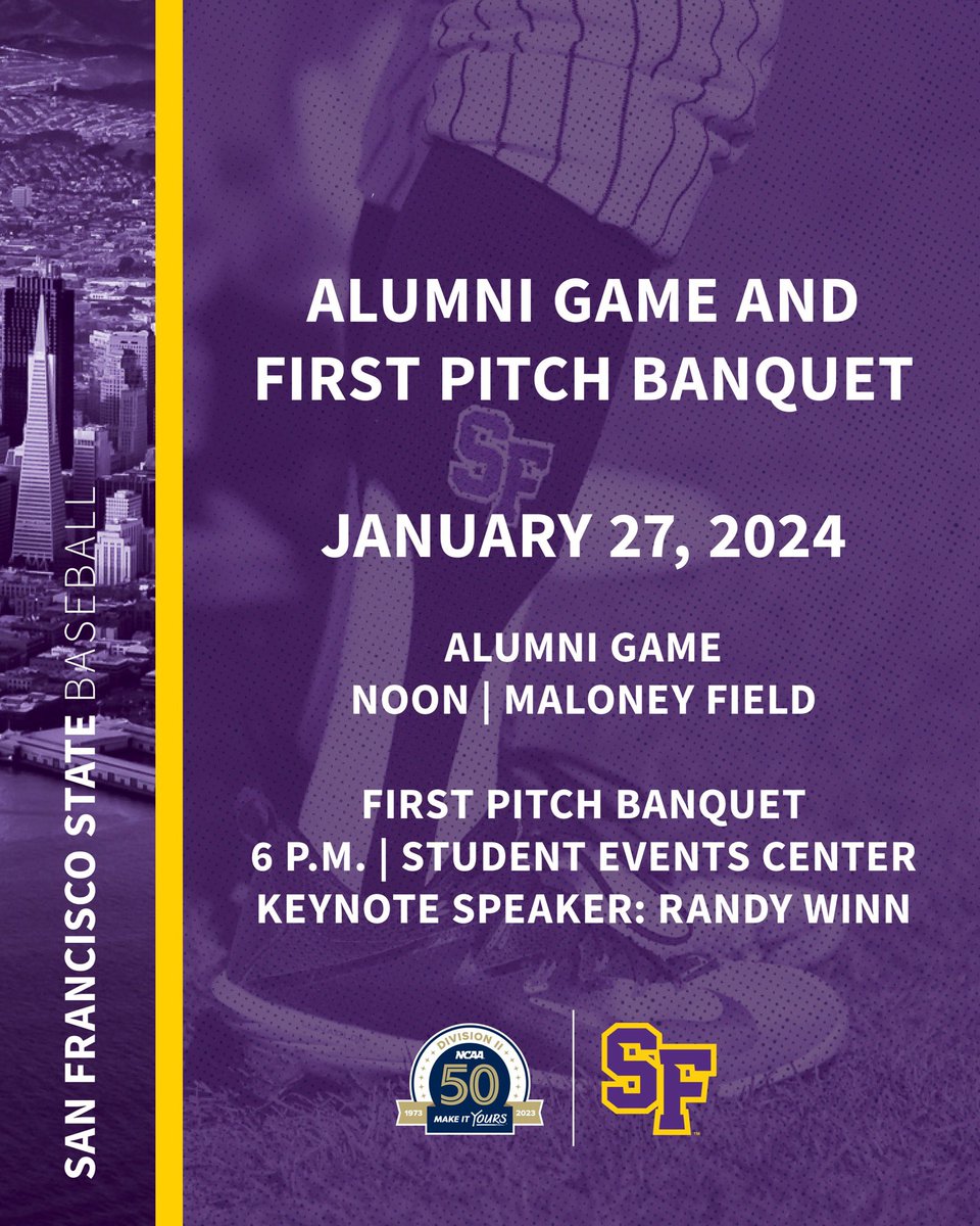 Alumni Day plus the 1st Pitch Banquet on January 27th! #ChompCity