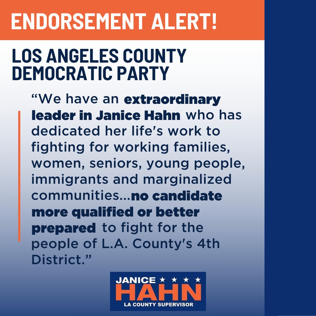Janice Hahn tweet media