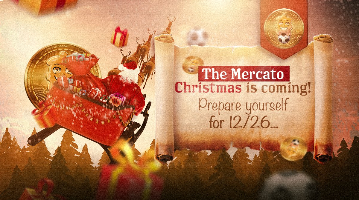 🔥⚽️ CHRISTMAS is coming and also new spaces... 26th december ⏰️
Join us and prepare the 2024 season🚀👊
Christmas gifts for football fans 🎅🤶🧑‍🎄
#football #fan #eth