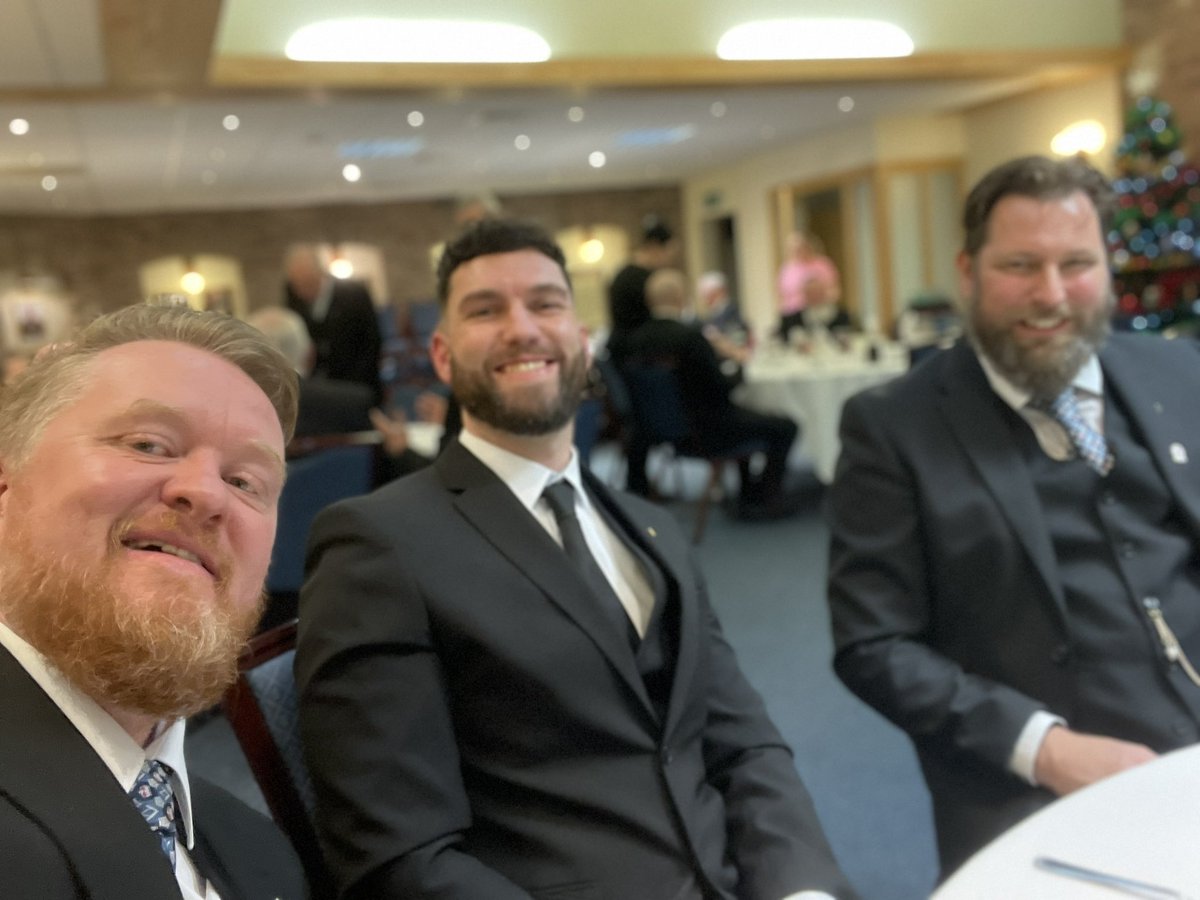 Another wonderful December meeting! Ready for the new year, merry Christmas all. #freemasonry
