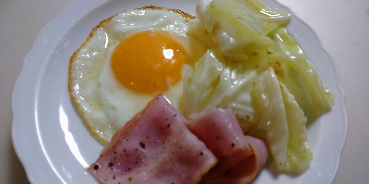 cherry_masaya's tweet photo. #goodmorning #mycooking #breakfast #baconandeggs #friedcabbage #tastegood
#ๆใใฏใ #ใใผใณใณใจใใฐ #็้ซ้บ่ #็พๅณใใ
#ๅฅฝๅ๐ https://t.co/FVaqUmAC7N