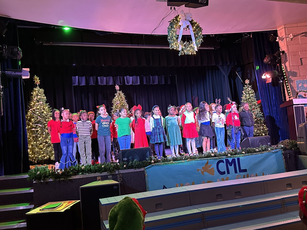 CML is in the Holiday Spirit! A great day of performances by our Panthers!