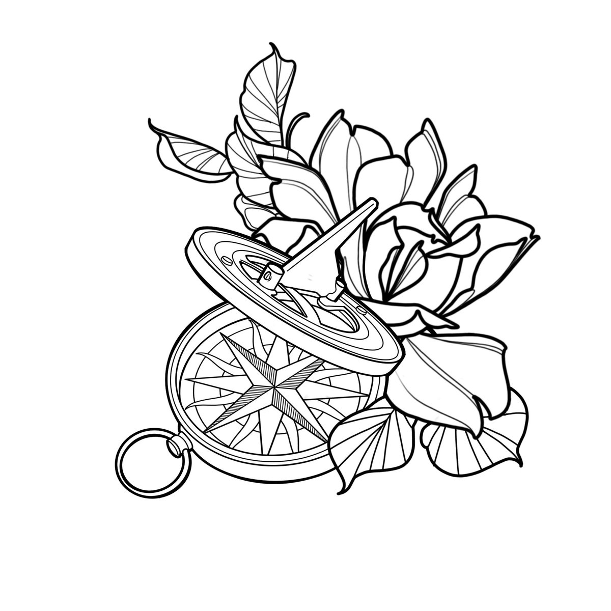 inkcapps's tweet image. Just got a rose 🌹 tattoo and a compass 🧭 tattoo, because who needs Google Maps when you can have permanent navigation on your skin? #GettingLostInStyle #RoseCompassCombo #TattooAddict 😂🌹🧭