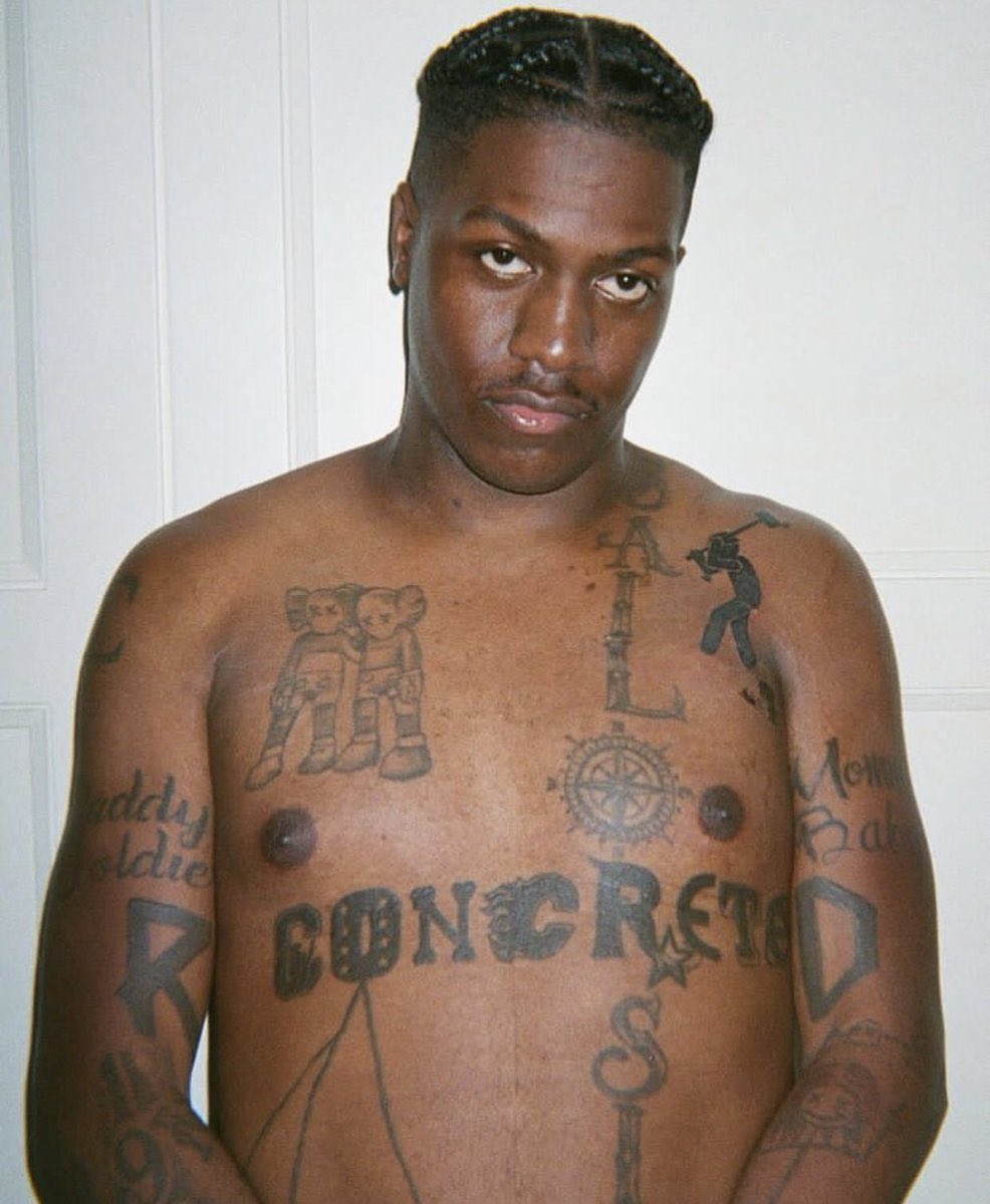 rappers will spend all their money on jewellery but still won’t go to a good tattoo artist