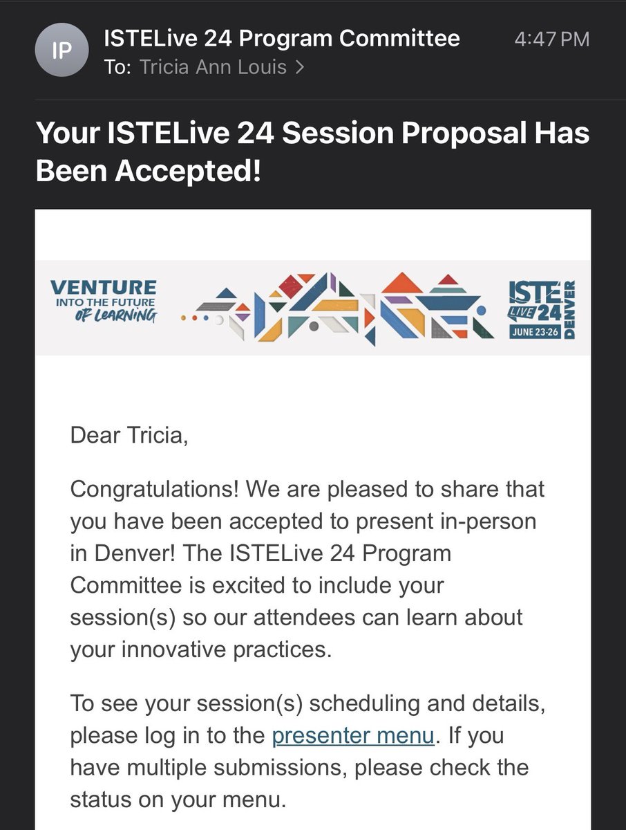 Who else is DENVER bound in the summer of 2024??? 🎉🥰 #ISTELive #ISTE24