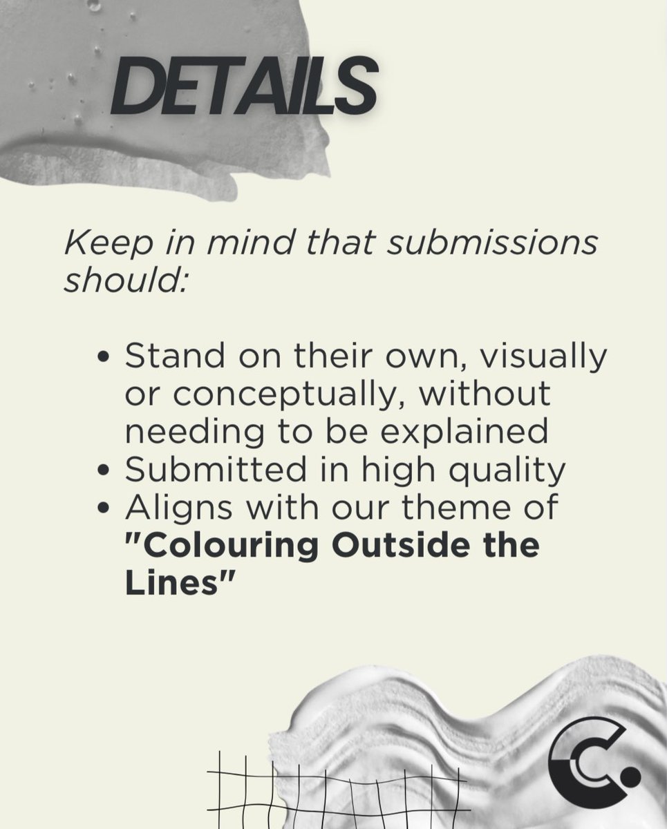 Crossings_uofa's tweet photo. Crossings is looking for supplementary artwork to be included in Vol. 4, coming 2024! The theme for supplementary artwork this year is “Colouring Outside the Lines.” For more details and to submit, check out https://t.co/rJCgzO9PTg https://t.co/jsqTKm4gDq