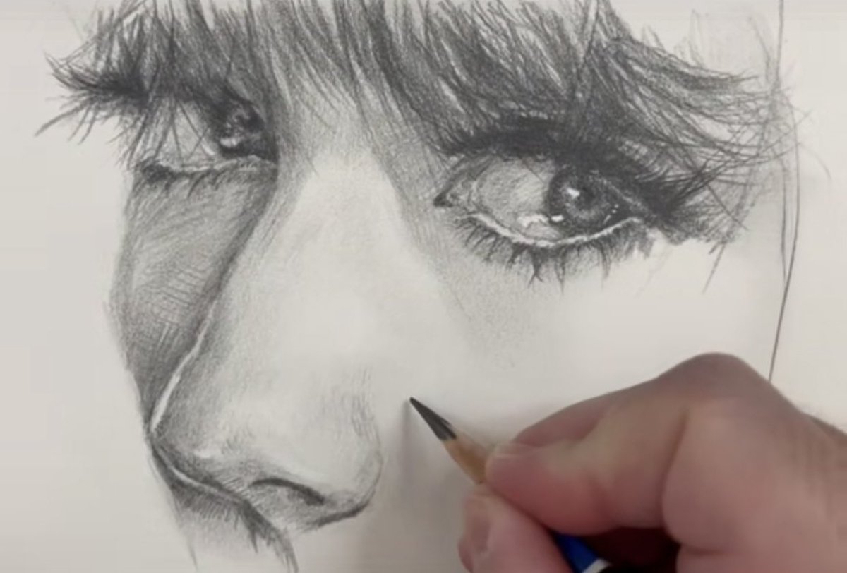 mrartblox's tweet photo. How to draw eyes and nose#twitter #trending #drawing #visualart #artwork #sketch #pencil #pencildrawing #realistic #howtodraw #portrait #drawface #drawingtutorial #viralart #mrartblox @mrartblox https://t.co/7w4XBm1jBs
