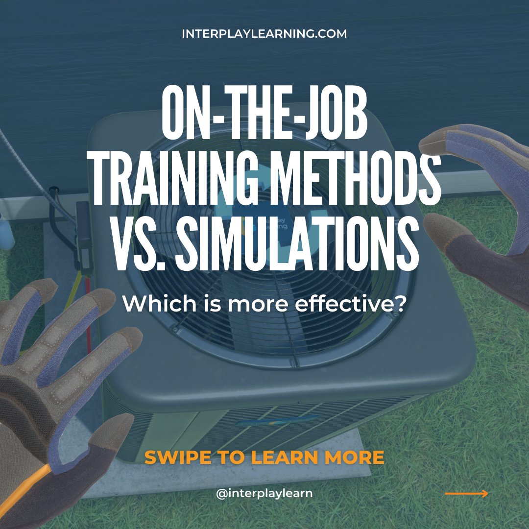 InterplayLearn's tweet image. Uncover the most effective training method to rapidly enhance the skills of your new hires, enabling them to generate wins for your organization from day one.

To learn more about the most optimal way to train your new hires, visit: bit.ly/4aspBKo

#InterplayLearning