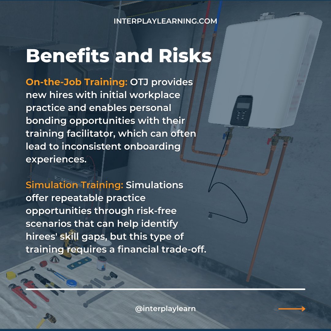 InterplayLearn's tweet image. Uncover the most effective training method to rapidly enhance the skills of your new hires, enabling them to generate wins for your organization from day one.

To learn more about the most optimal way to train your new hires, visit: bit.ly/4aspBKo

#InterplayLearning