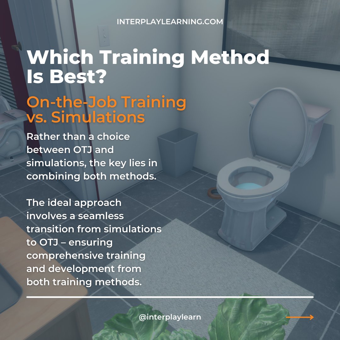 InterplayLearn's tweet image. Uncover the most effective training method to rapidly enhance the skills of your new hires, enabling them to generate wins for your organization from day one.

To learn more about the most optimal way to train your new hires, visit: bit.ly/4aspBKo

#InterplayLearning
