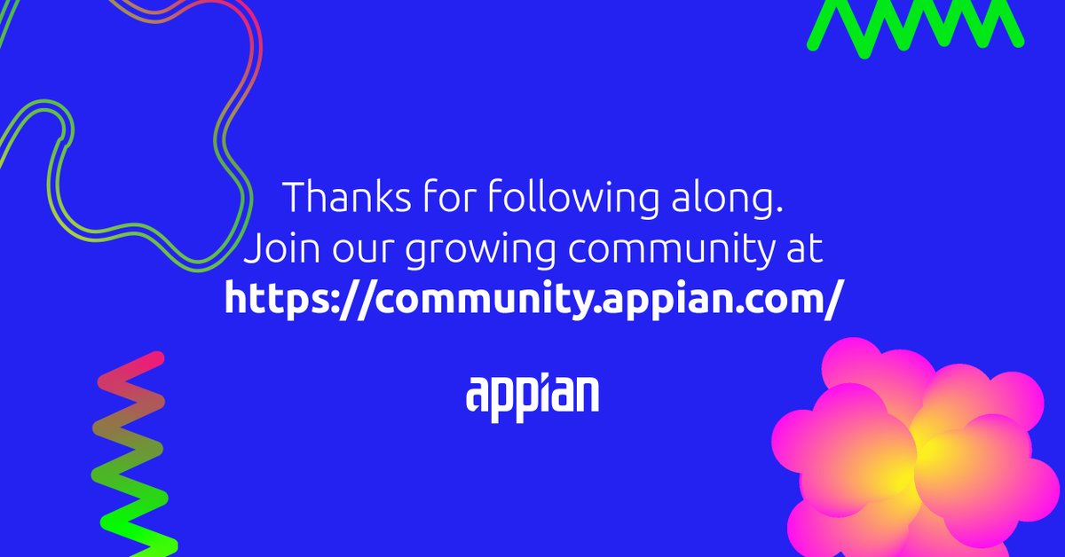 That’s a “wrapped” on 2023! 🎬🥳

Our #AppianCommunity has been booming, and we’re just getting started! See why more than 200,000 developers call Appian Community home. ap.pn/4at678m

#Lowcode #Processautomation #Automation