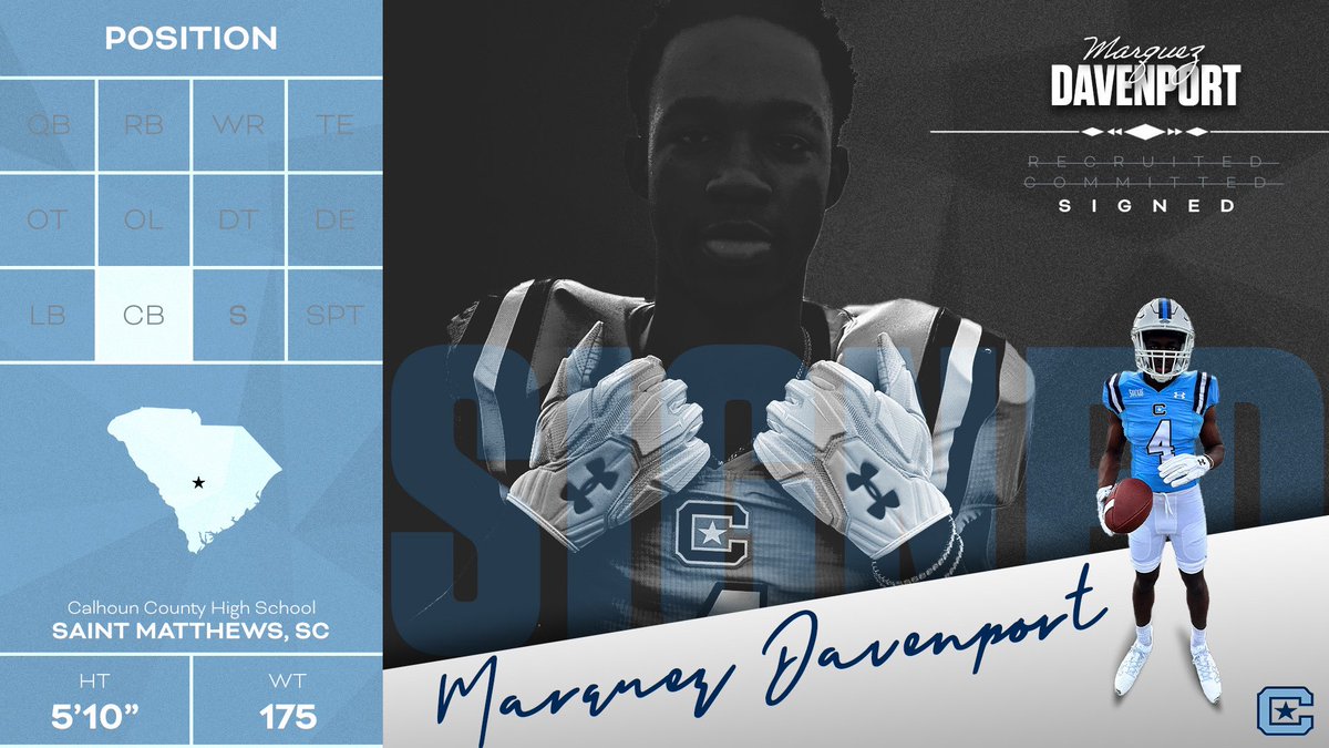 The Citadel Football (@citadelfootball) on Twitter photo Next stop: Charleston.
<a href="/marquez_dave4/">๐๐๐ง๐ฆ๐ช๐๐ฏ โ๐๐๐จ๐ฉโ ๐ฟ๐๐ซ๐๐ฃ๐ฅ๐ค๐ง๐ฉ โ</a> has joined the Dogs!
#ArriveAtTheDel x #NSD24 Next stop: Charleston.
<a href="/marquez_dave4/">๐๐๐ง๐ฆ๐ช๐๐ฏ โ๐๐๐จ๐ฉโ ๐ฟ๐๐ซ๐๐ฃ๐ฅ๐ค๐ง๐ฉ โ</a> has joined the Dogs!
#ArriveAtTheDel x #NSD24