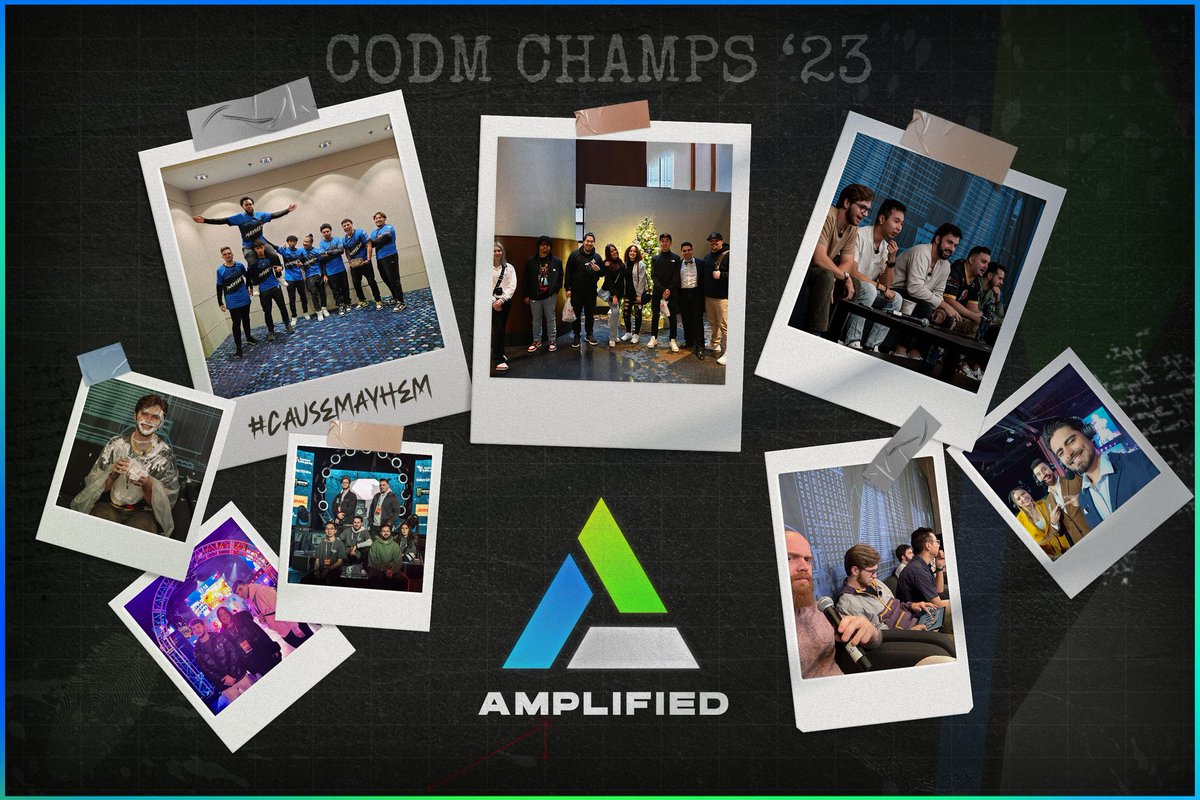 It's officially a wrap for #CoDMChamps23 ✨️

Thank you to everyone for all their hard work, participation, and for being there!! We hope you all enjoyed 💙💚

#TheSpawn #AMPd #CauseMayhem🔥 #AmplifyYourself