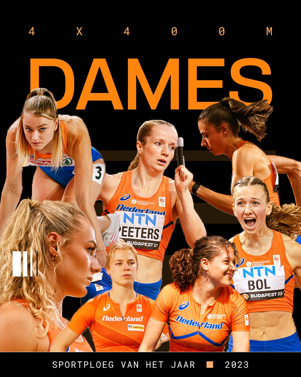 Teamwork makes the dreamwork! 🔥

Onze 4x400 meter vrouwen zijn Sportploeg van het Jaar 2023.

#sportgala