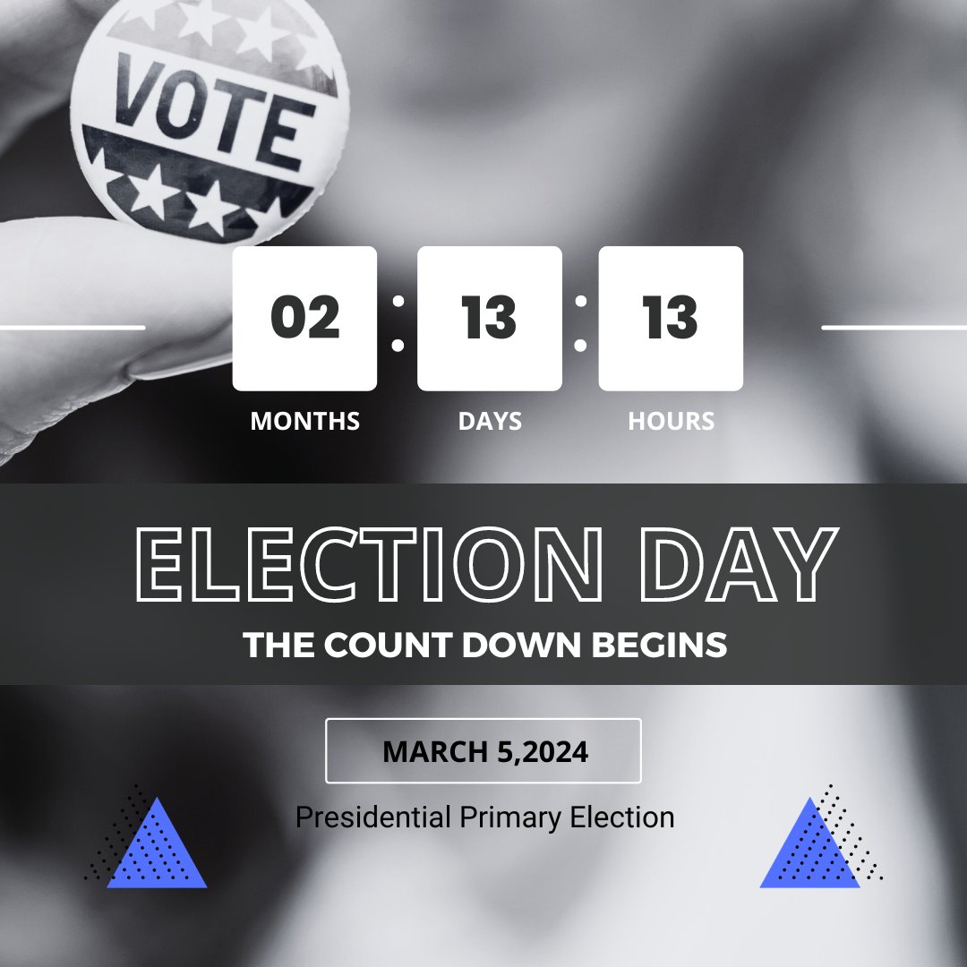 Make a plan to vote!
Hey San Joaquin County- the March 5, 2024, Presidential Primary Election is coming up and we want to make sure you are registered to vote. Check your voter status at voterstatus.ca.gov.
#2024CAPrimaryElection
#knowtheprocess #SanJoaquinVotes #VoteCa
