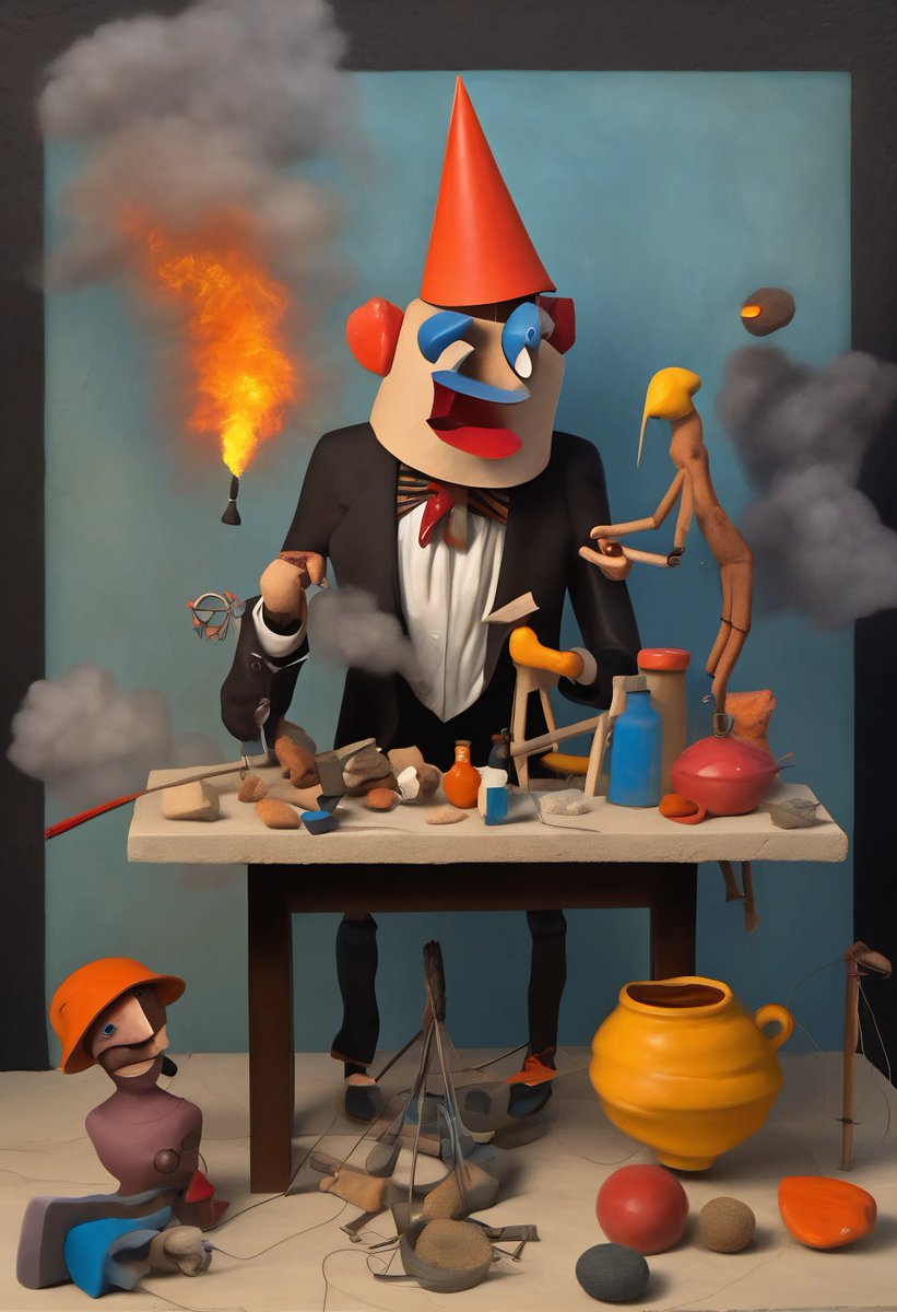 The Alchemist’s Playroom is not simply another work from Botto. It represents an important milestone in Botto’s evolution as an autonomous artist, but also perhaps even an historical milestone in the entirety of AI art-making to date.