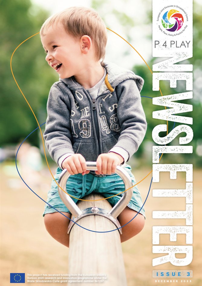 We are delighted to share the third edition of the P4Play newsletter- grab a cuppa and see what we've been up to in 2023! Click here to read it: p4play.eu/wp-content/upl… @MSCActions @GradCoMH_UCC @UCC @ZHAW @LTUniv @QMU_OT #Play #OT #EJD