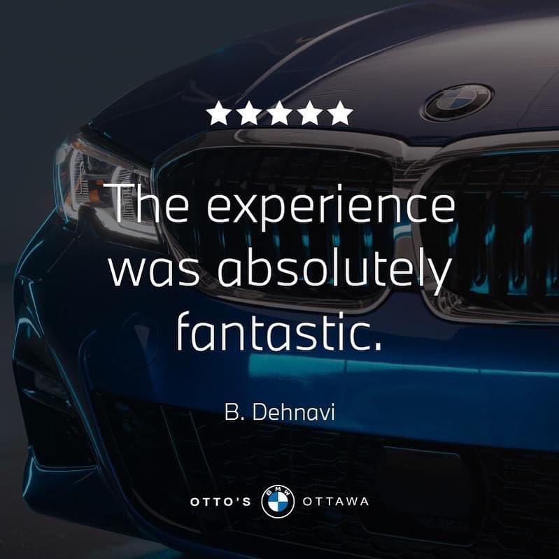 Thank you to all our amazing customers for the positive reviews! Your feedback means the world to us. We are thrilled to have you as part of the Otto's BMW family.